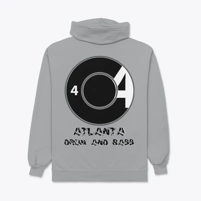 2021 Black and White Logo DNB Hoodie