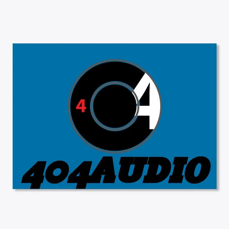 404 AUDIO STICKER 2023